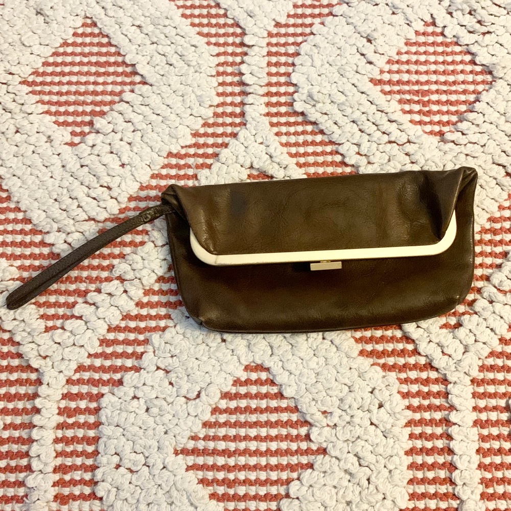 Latico • Brown Leather Wristlet
